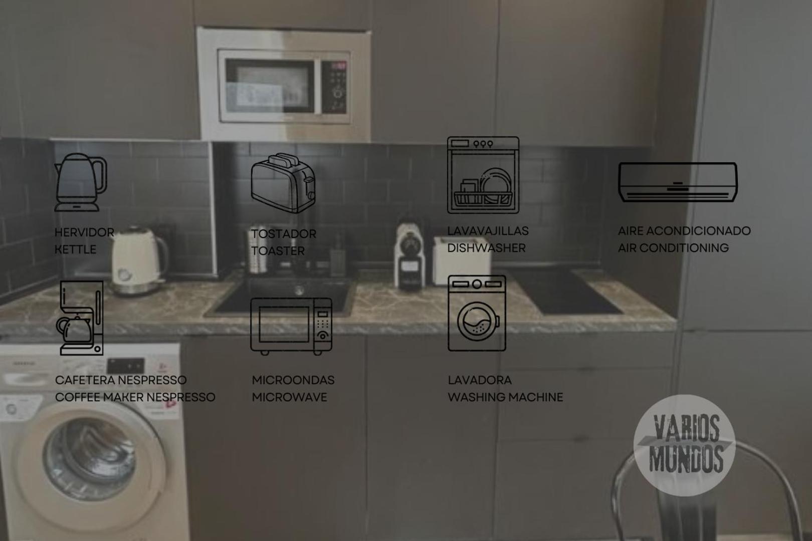 מדריד Central Apt De 2Hab Para 5Pax En Calle Silva E2 מראה חיצוני תמונה