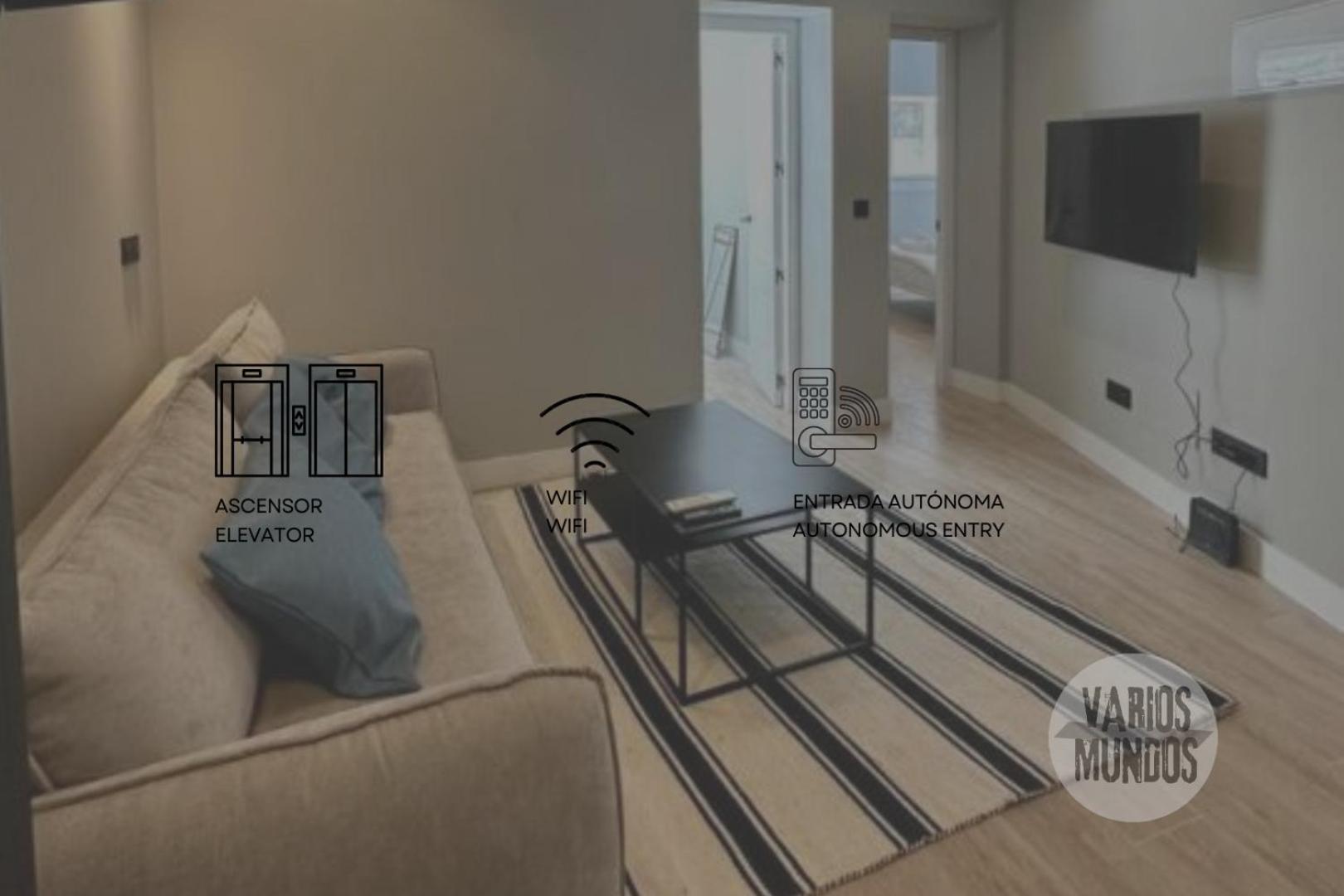 מדריד Central Apt De 2Hab Para 5Pax En Calle Silva E2 מראה חיצוני תמונה