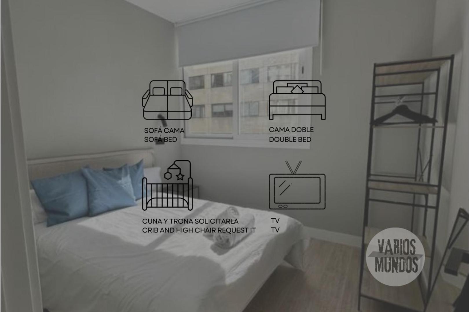מדריד Central Apt De 2Hab Para 5Pax En Calle Silva E2 מראה חיצוני תמונה